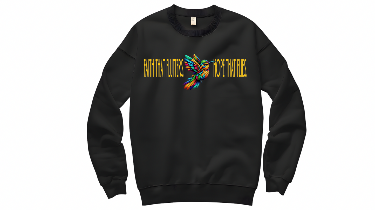 Faith That Flutters Crewneck